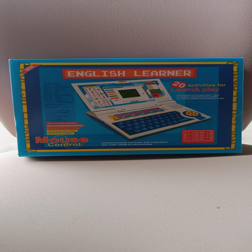 English Learner Educational Laptop Toy 20 Learning Activities - Material: Plastic