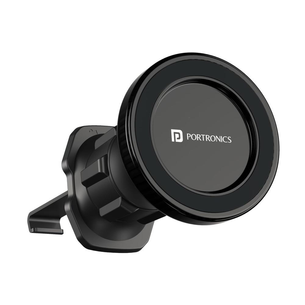 Portronics Mogun 4 Magnetic Car Phone Holder Stand with Strong