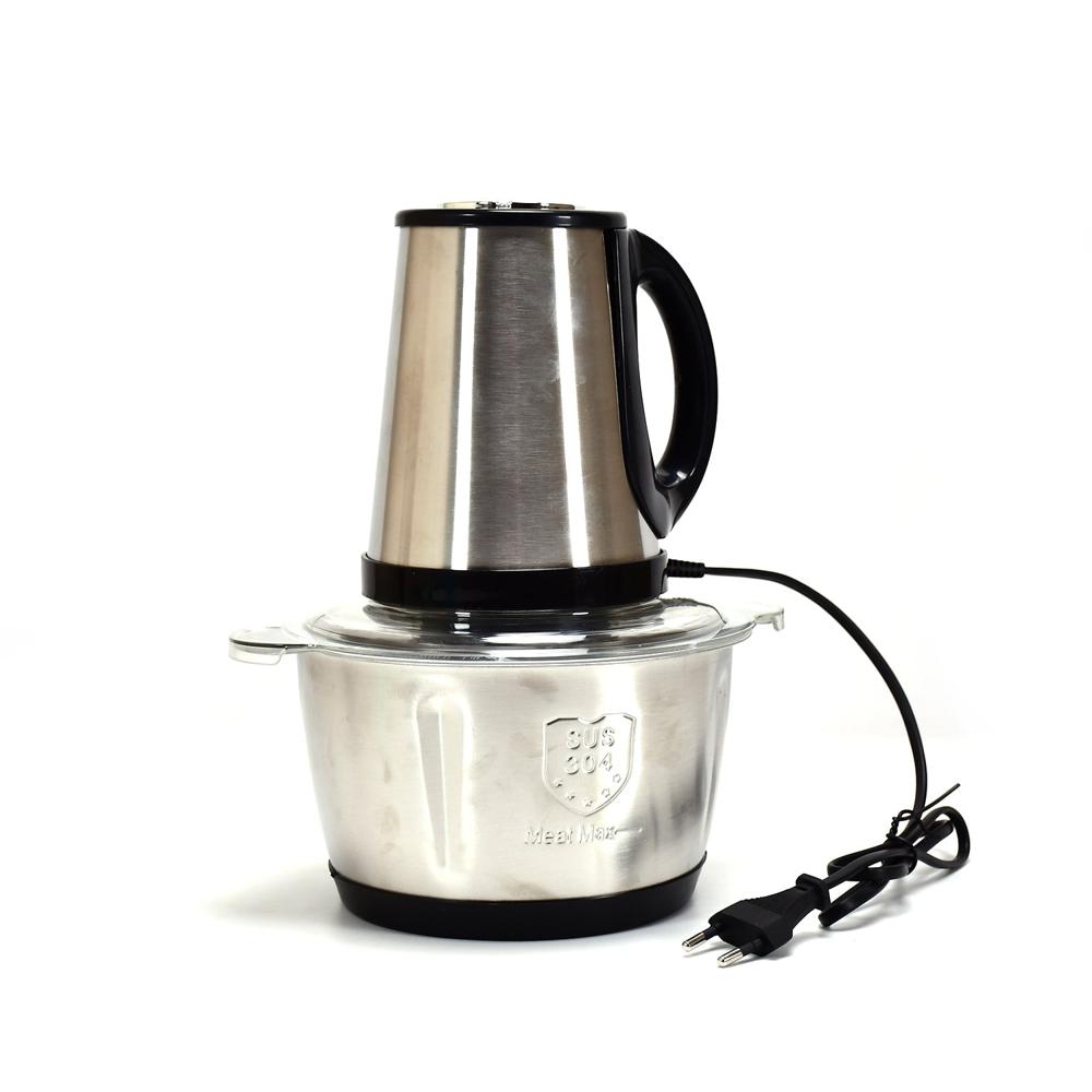 STAINLESS STEEL ELECTRIC MEAT GRINDERS WITH BOWL  (2L, 250WATTS)
