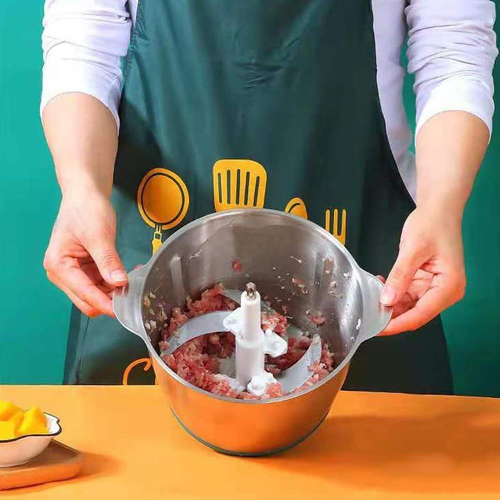 STAINLESS STEEL ELECTRIC MEAT GRINDERS WITH BOWL  (2L, 250WATTS)