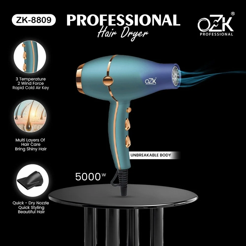 Ozk ZK-8809 Hair Dryer