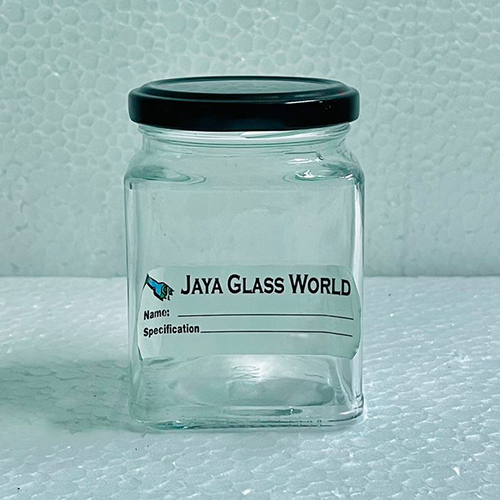 250ml ITC Square Glass Jar