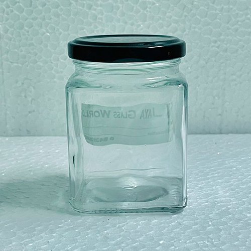 400ml ITC Square Glass Jar