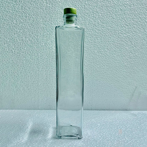 750ml Sq Glass Water Bottle