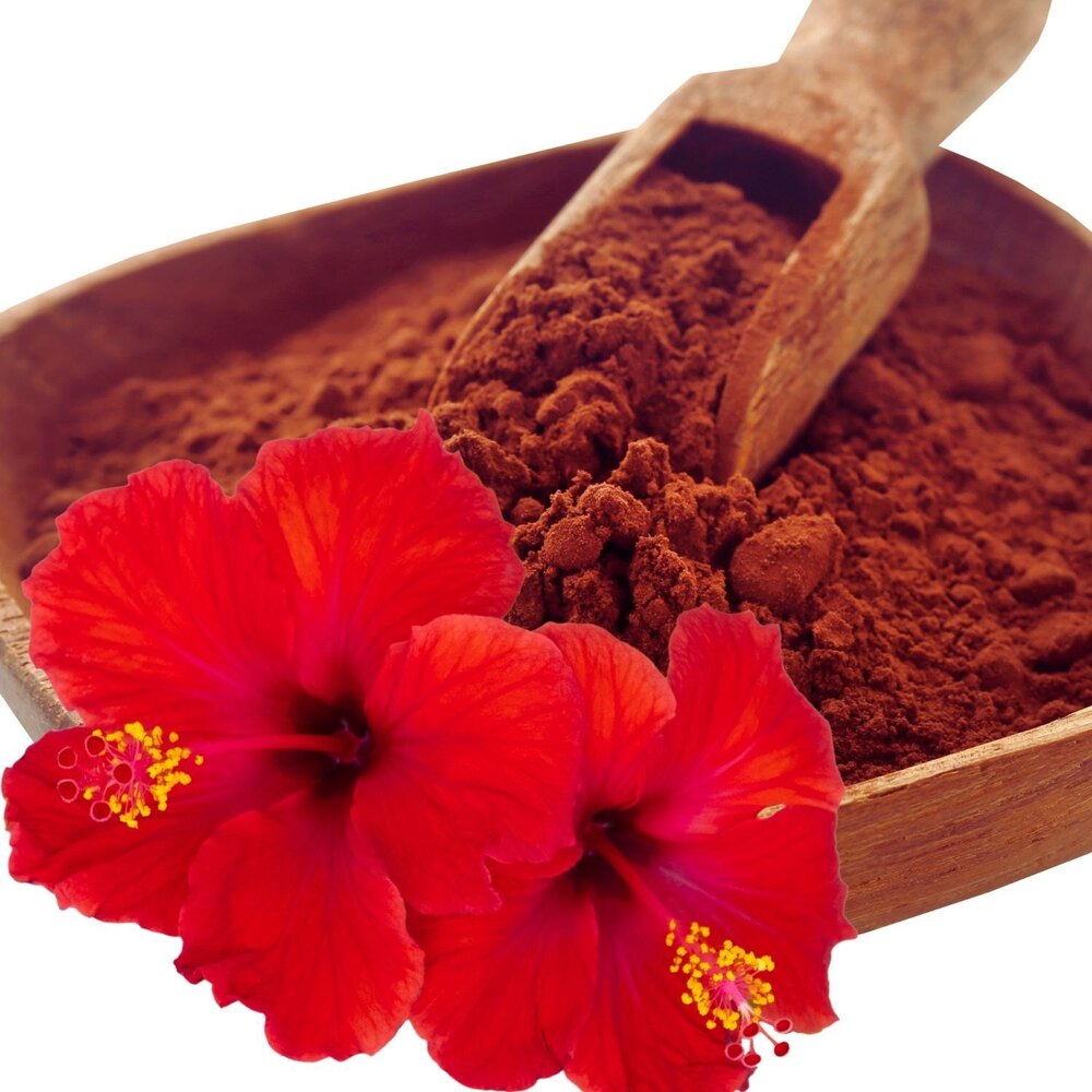 Gudhal Phool Powder - Hibiscus Flower Powder - Gudhal Flower Powder - Hibiscus Rosa