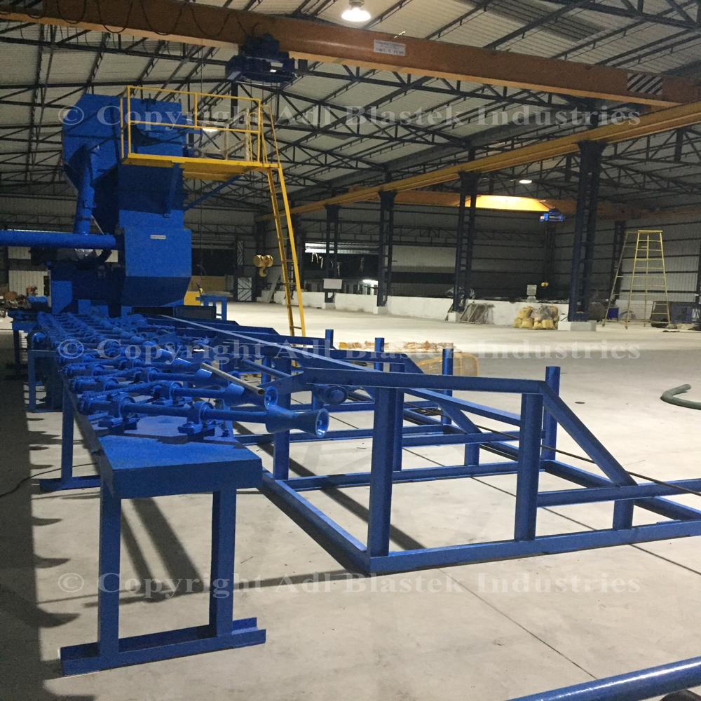 Round Bar Shot Blasting Machine
