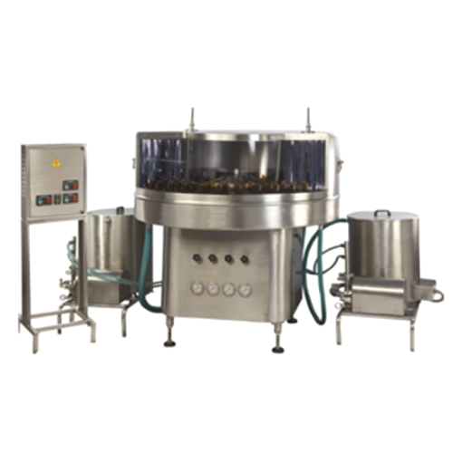 Semi Automatic Rotary Bottle Washing Machine