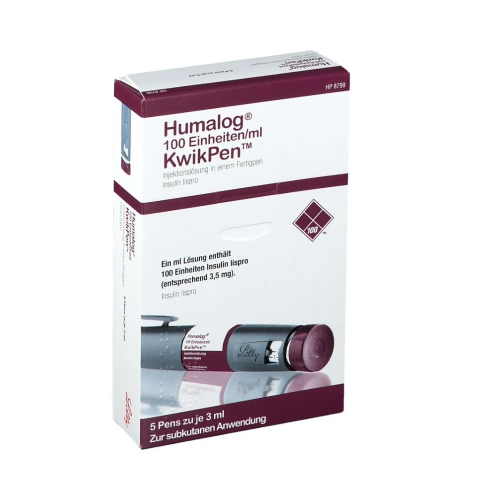 Humalog Kwikpen 100u/ml - Packaging Type: Box