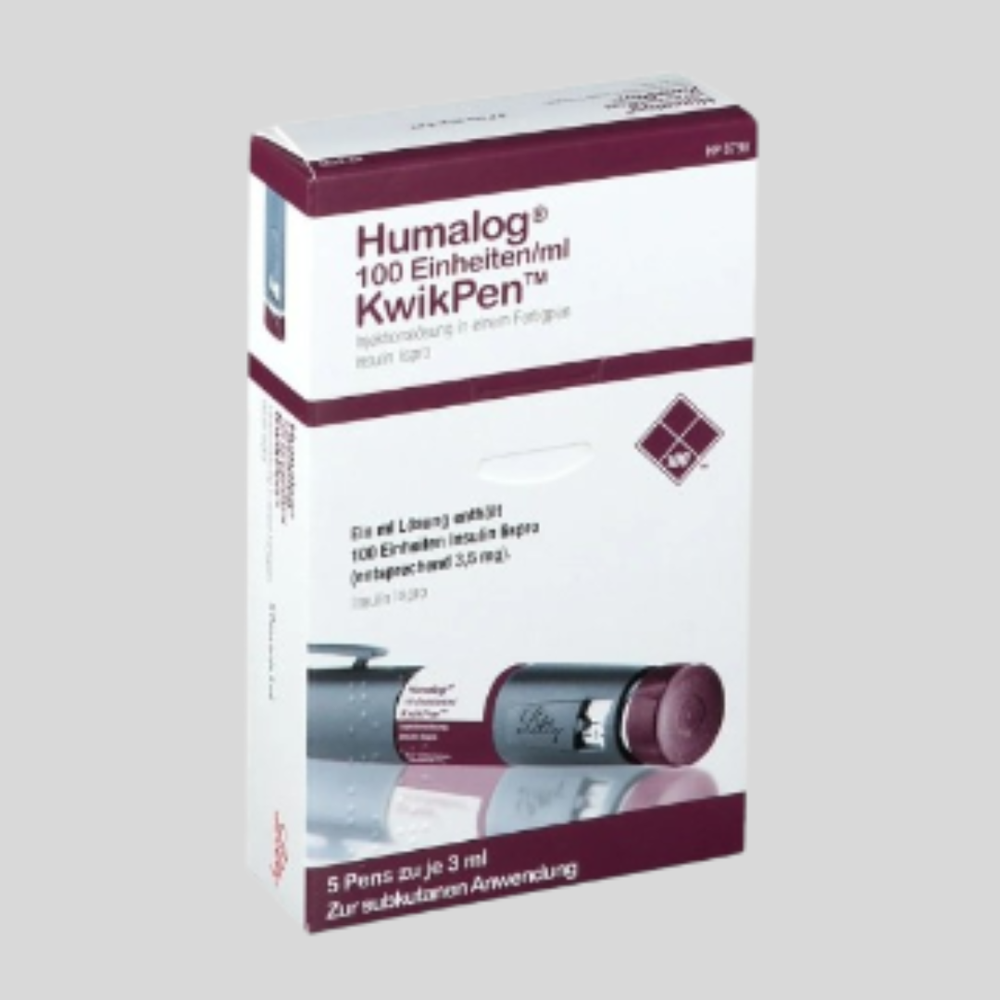 Humalog Kwikpen 100u/ml - Packaging Type: Box