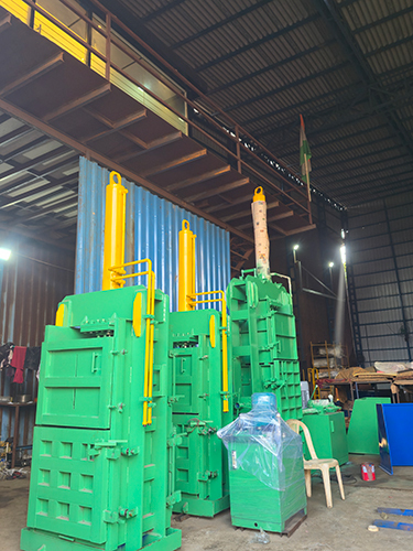 Vertical MS Baling Machine