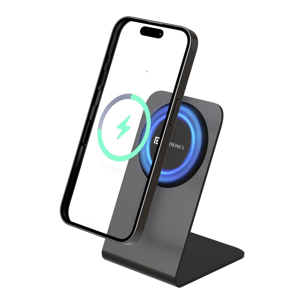 Portronics Flux 2 15W Qi2 Certified Fast Charging Wireless Charger,
