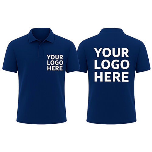 Blue Customized Polo T-Shirt