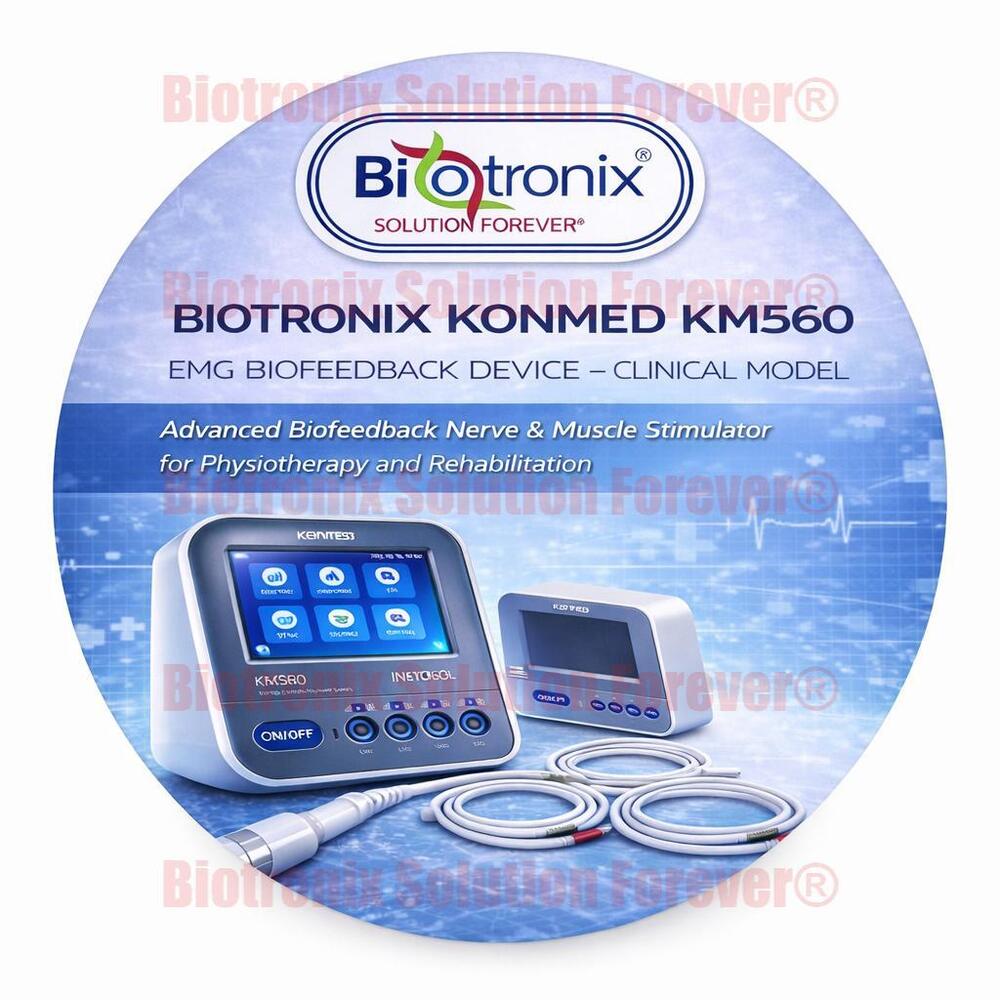 Konmed KM-560 4 Channel Physiotherapy Biofeedback machine  Equipments