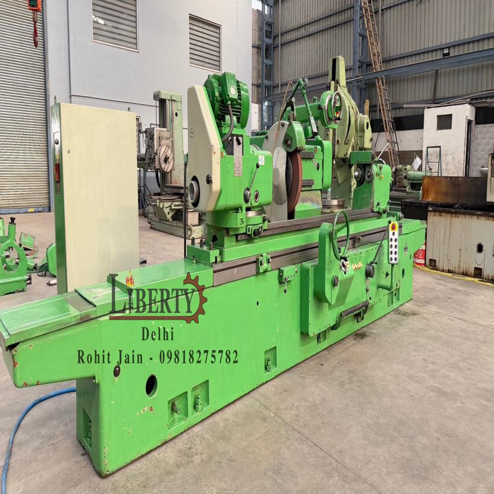 TOS Czech BUA-63 / 2000 Heavy Duty Universal Cylindrical Grinder