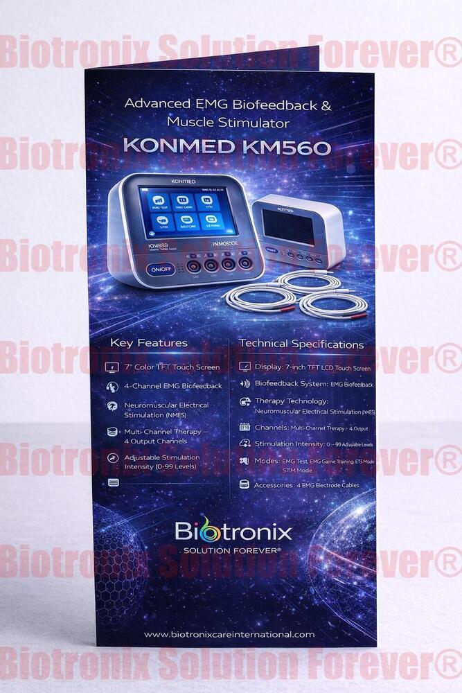 Konmed KM-560 EMG Biofeedback Machine with Multi Therapy Mode