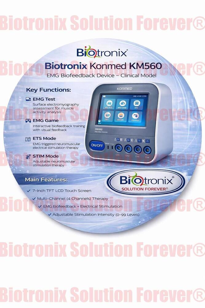 Konmed KM-560 EMG Biofeedback Machine with Multi Therapy Mode