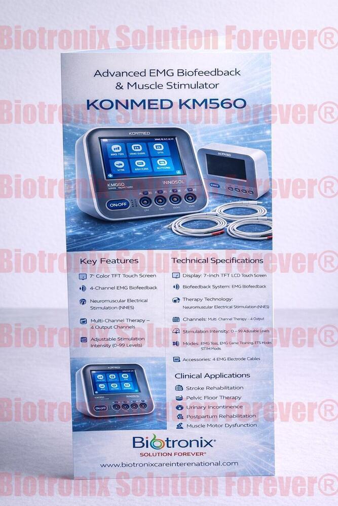 Konmed KM-560 EMG Biofeedback Machine with Multi Therapy Mode