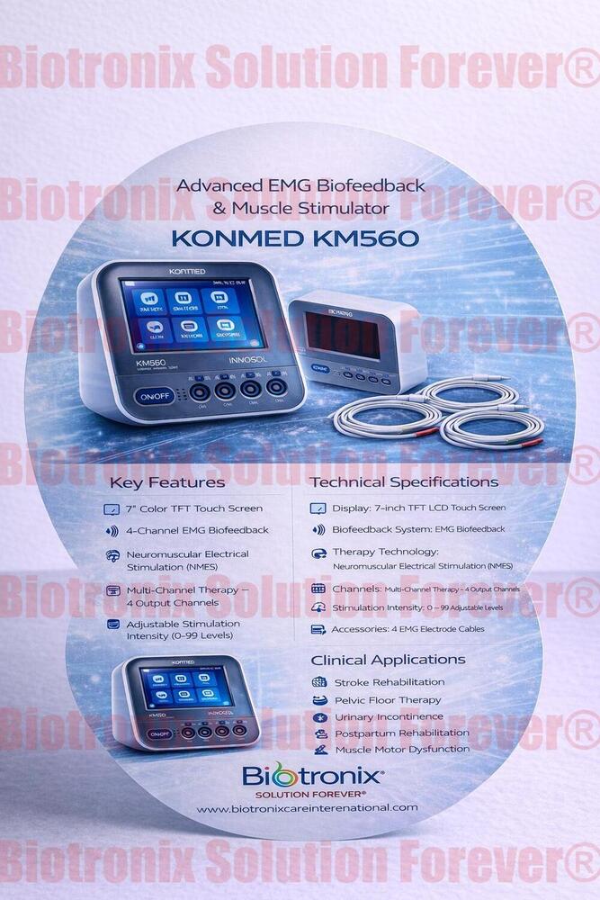 Konmed KM-560 Advanced Biofeedback Device with EMG Monitoring