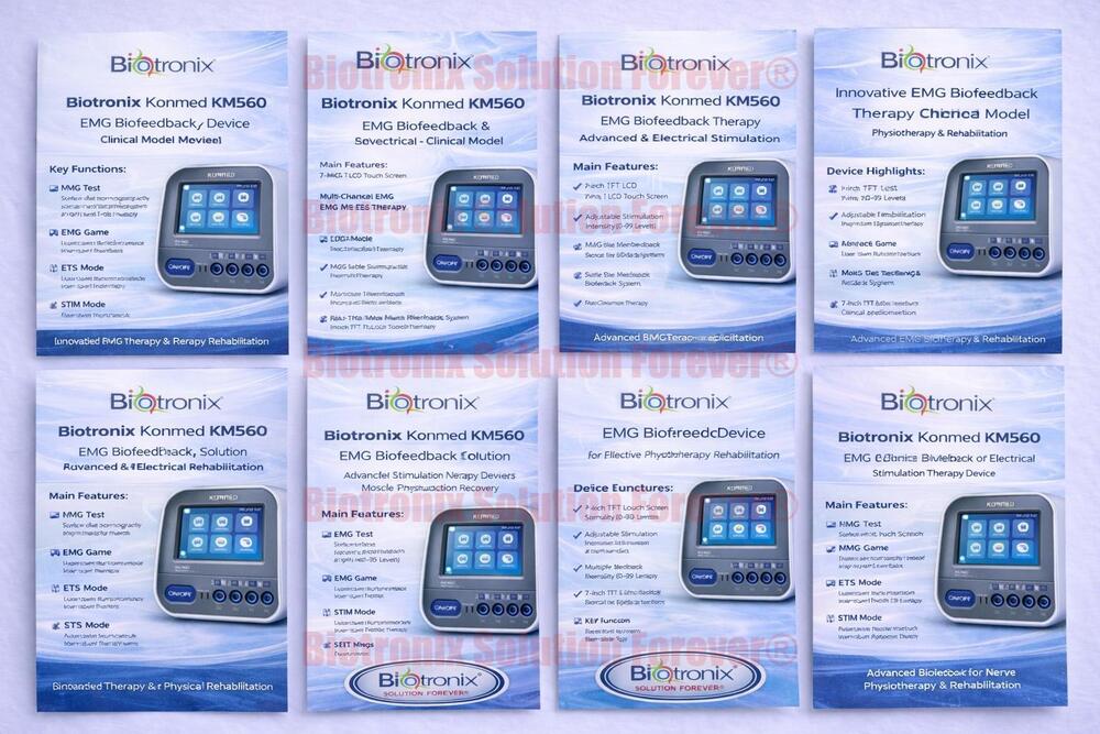 Konmed KM-560 EMG Biofeedback System with Clinical Programs