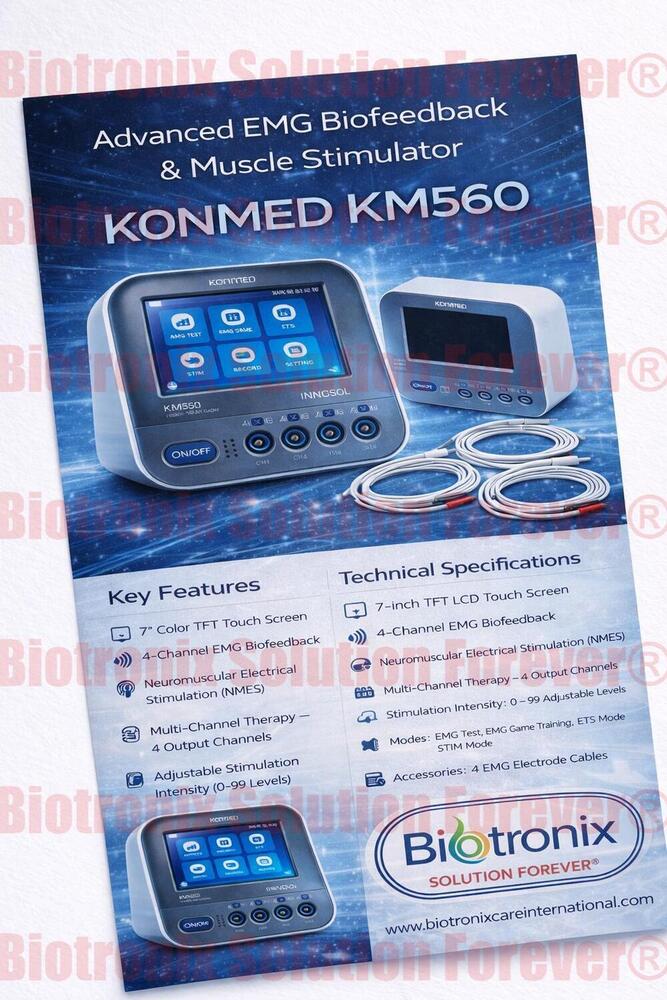 Konmed KM-560 Biofeedback Machine for Pelvic Muscle Trainings