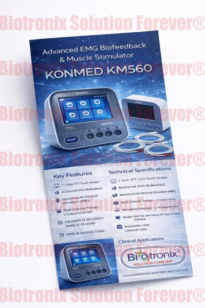 Konmed KM-560 Biofeedback Machine for Pelvic Muscle Trainings