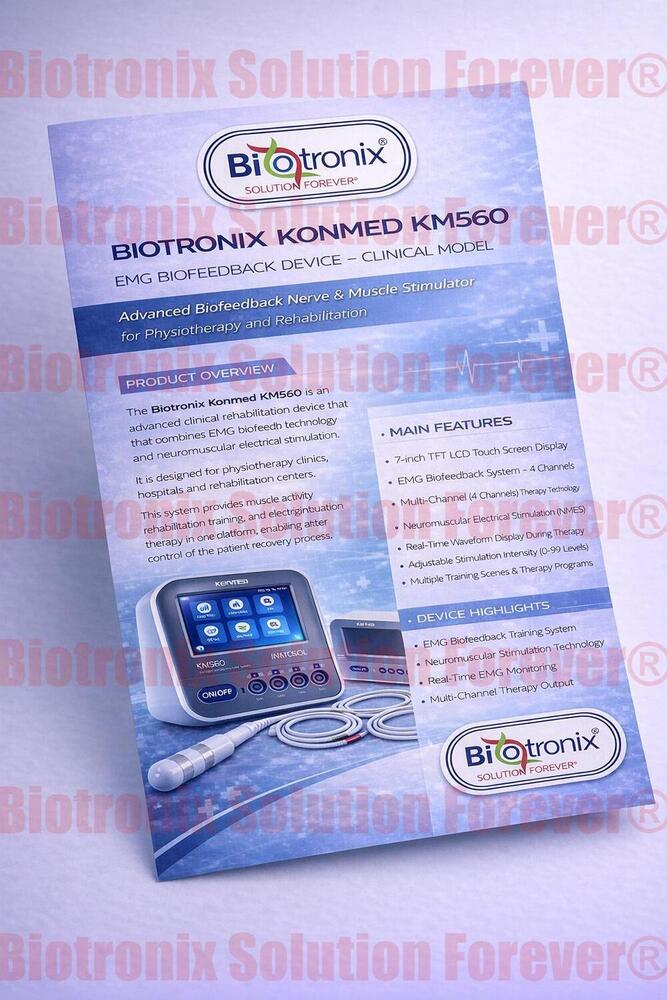 Konmed KM-560 4 Channel EMG Biofeedback Device for Clinic