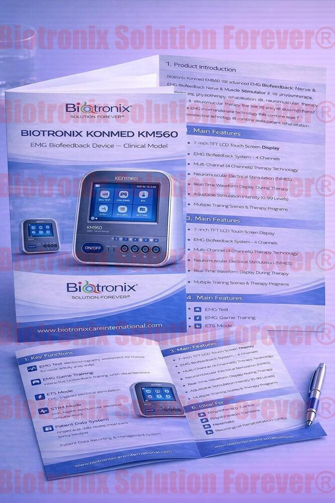 Konmed KM-560 Rehab Biofeedback Equipment with EMG Analysis