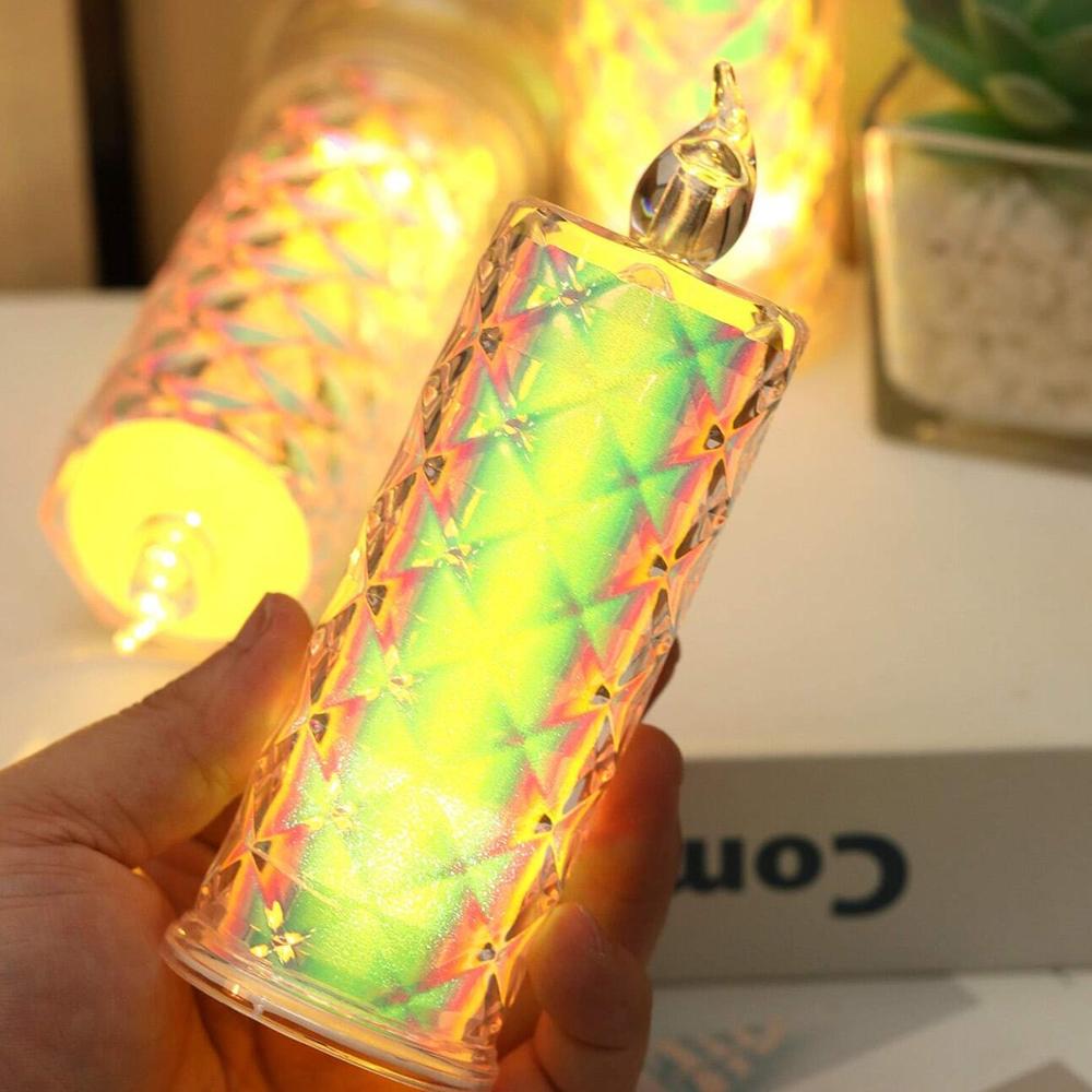 Festive Lighting For Any Occasion: 12 Pack Led Tealight Candles, Diwali - Color: Mix