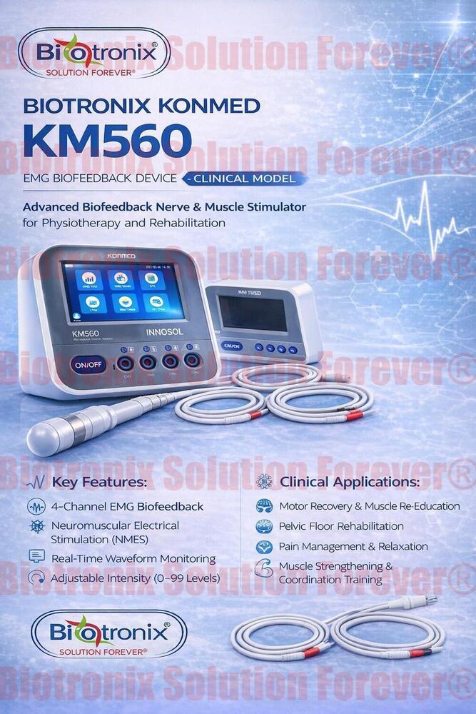 Konmed KM-560 Rehab Biofeedback Equipment with EMG Analysis