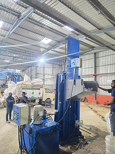 PET Bottle Press Machine