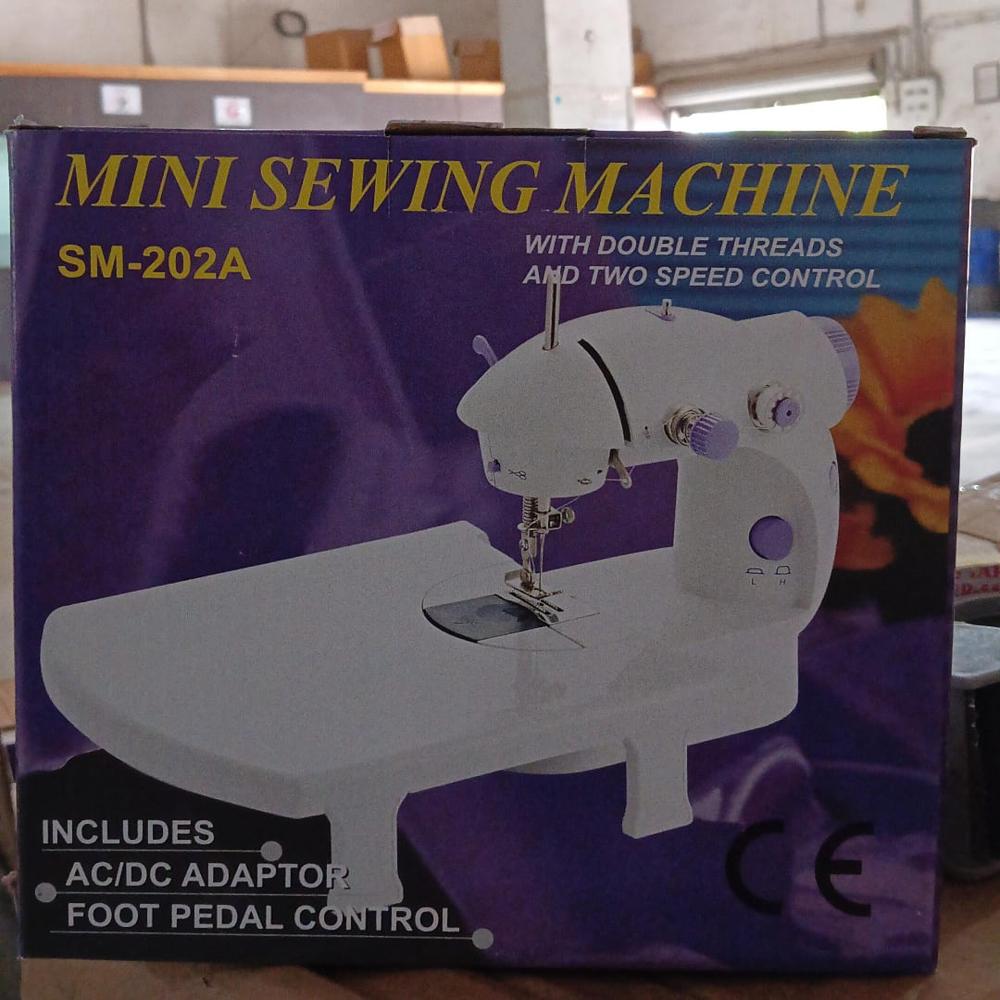 Home Tailoring Sewing Machine With Extension Table Set,  Portable Stitching Machine