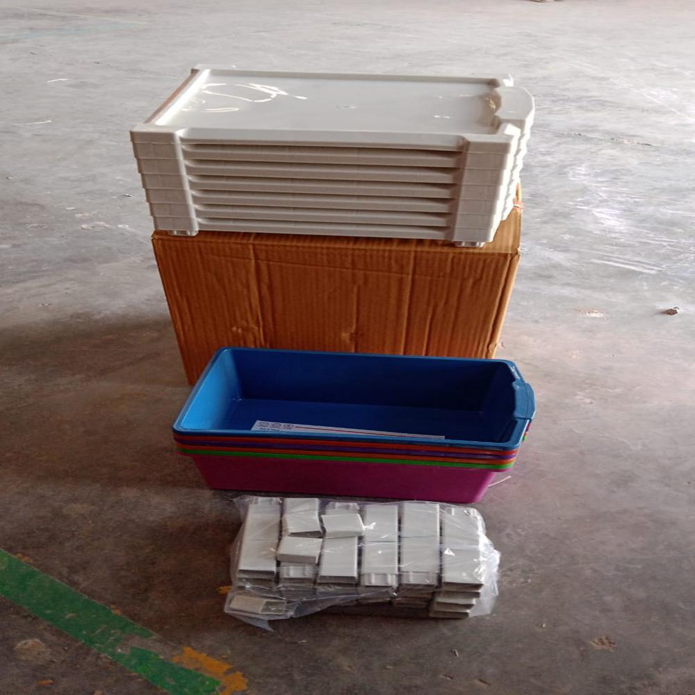 6-layer Multi-colored Plastic Storage Drawer Cabinet - Size: 30*31*40