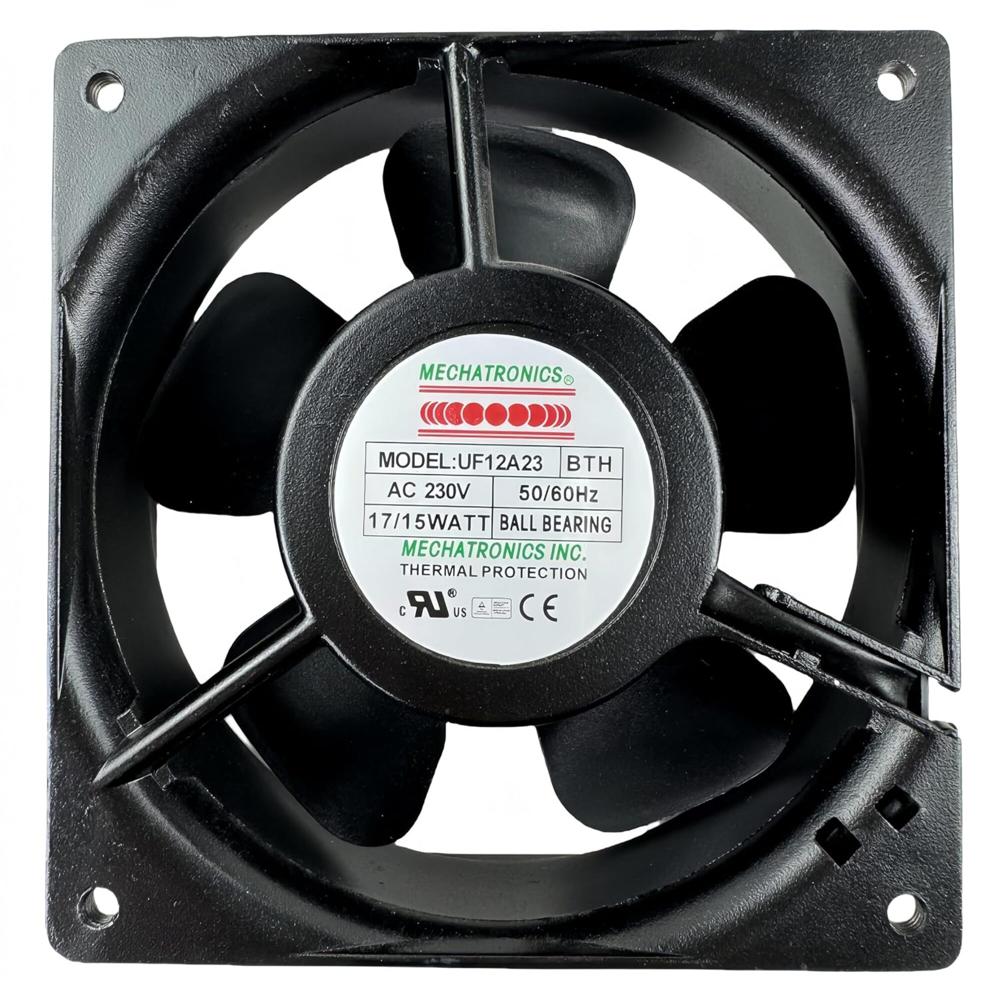 FULLTECH UF-12A23 BTH 230V AC 17/15W 12038mm Ball Bearing Industrial Axial Cooling Fan (METAL)