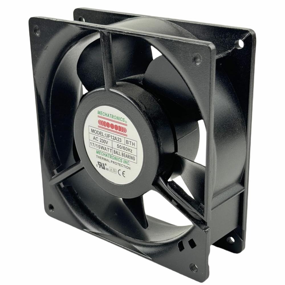 FULLTECH UF-12A23 BTH 230V AC 17/15W 12038mm Ball Bearing Industrial Axial Cooling Fan (METAL)