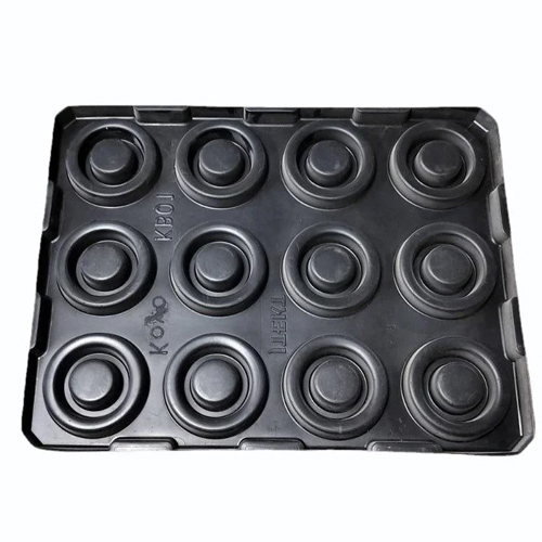HDPE Black Hub Blister Tray