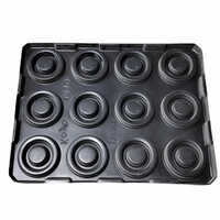 HDPE Black Hub Blister Tray