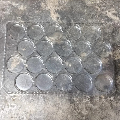 Rectangular Plastic Blister Packaging Tray