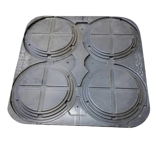 HDPE Grey Wheel Blister Tray