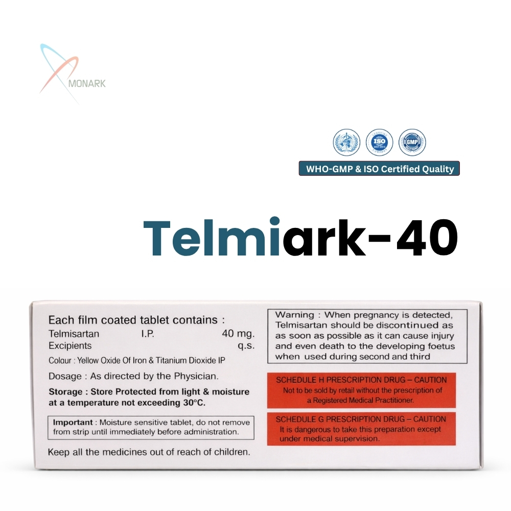 Telmisartan 40mg Tablet