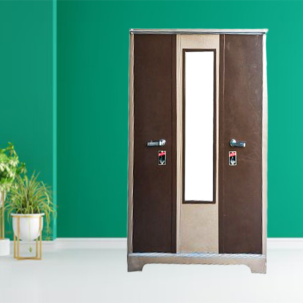 3 Door Key Lock Cupboard
