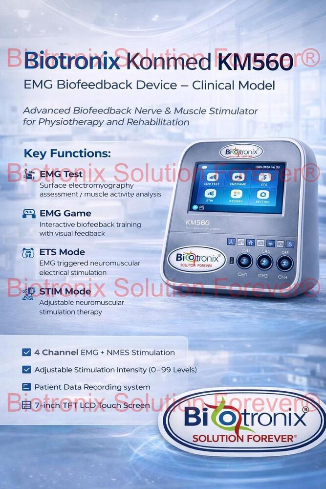Konmed KM-560 EMG Biofeedback Machine for Sports Recovery