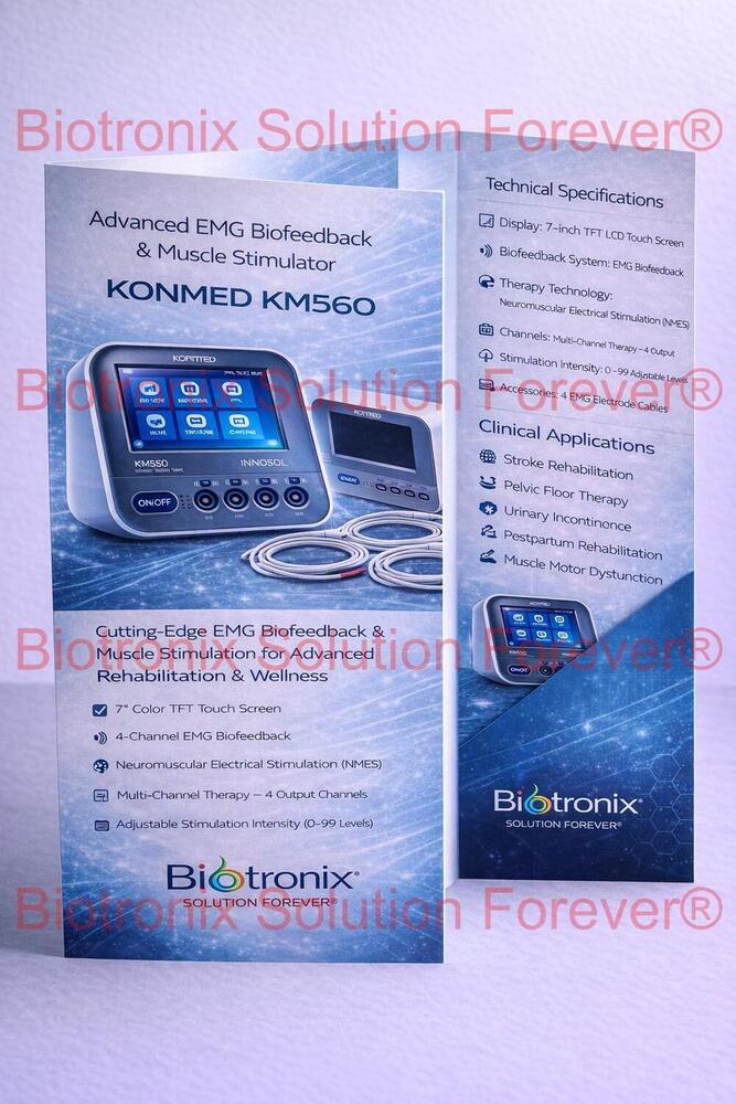 Konmed KM-560 EMG Biofeedback Machine for Sports Recovery