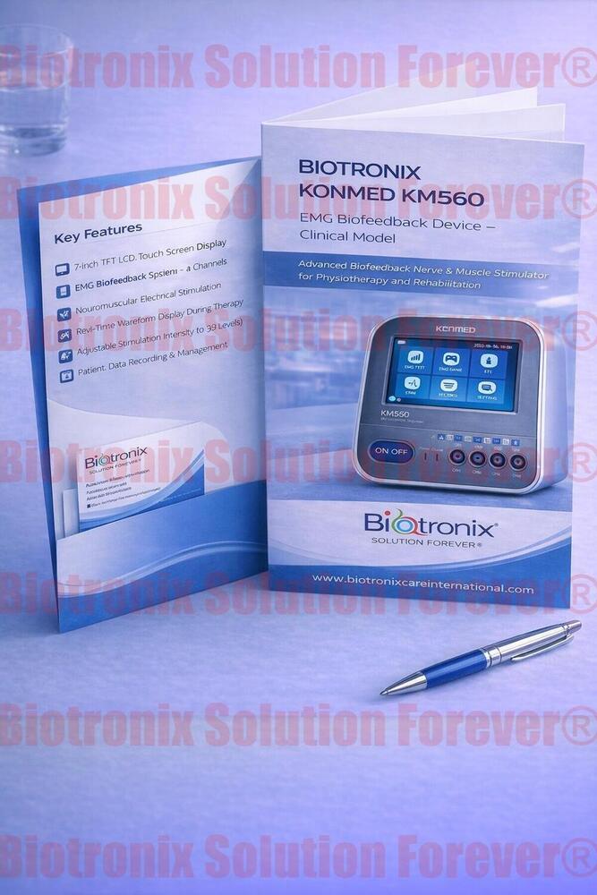 Konmed KM-560 4 Channel EMG Biofeedback System for Hospitals