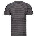 रेशम रंगीन धारियों वाली टी-शर्ट