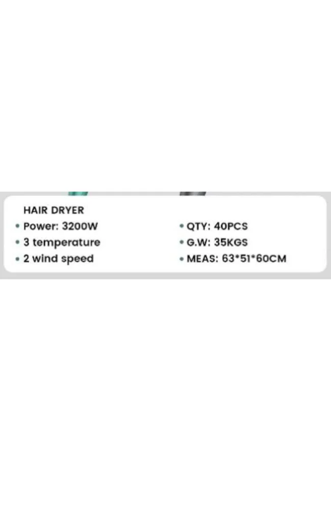 DALING DL- 3029 HAIR DRYER