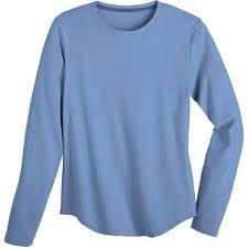 फुल स्लीव राउंड नेक टी-शर्ट