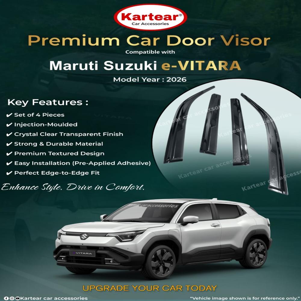 Car Door Visor - Installation Type: Adhesive Tape