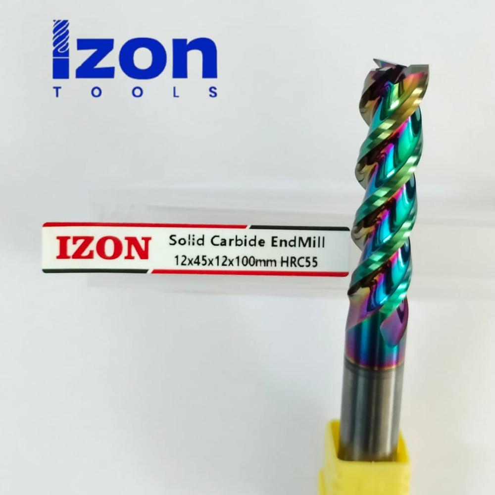 (DLC COATING)DIA-12X100L 3FLUTE CARBIDE ENDMILL