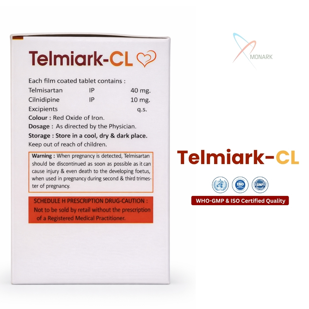 Telmisartan 40mg + Cilnidipine 10 MG TAB