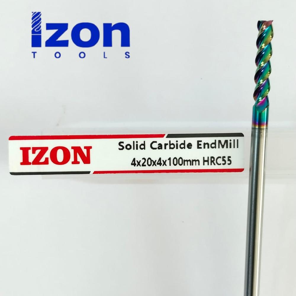 (DLC COATING)DIA-4X100L 3FLUTE CARBIDE ENDMILL